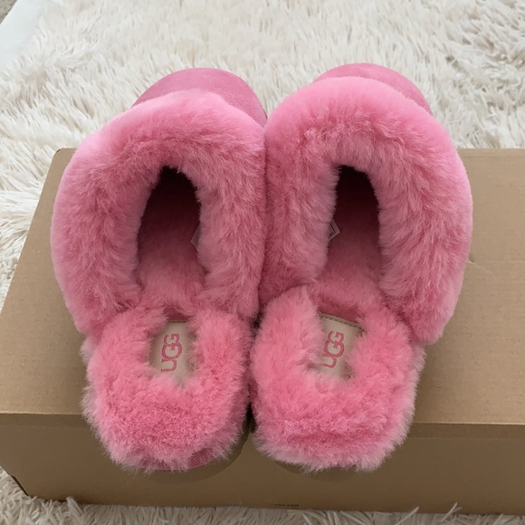 Authentic ugg genuine shearling slipper in wild berry - Picture 5 of 11